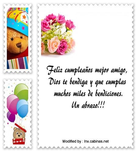 Cada semana fresa Vagabundo Mensajes bonitos de cumpleaños para mi mejor amigo | Saludos de cumpleaños  - Cabinas.net
