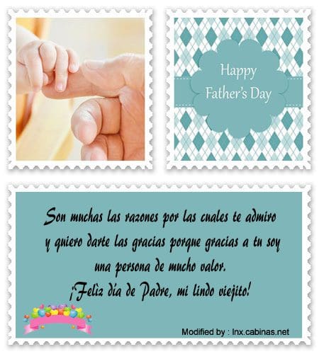 Saludos Y Cartas Por El Dia Del Padre Bonitos Mensajes Para Papa En Su Dia Cabinas Net